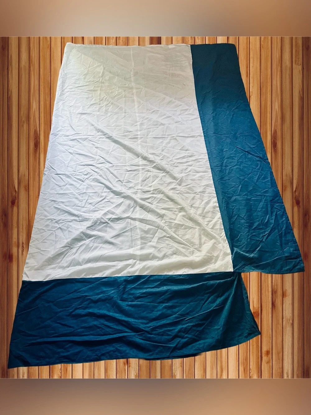 NEW Madison Park King Bed Skirt Navy
